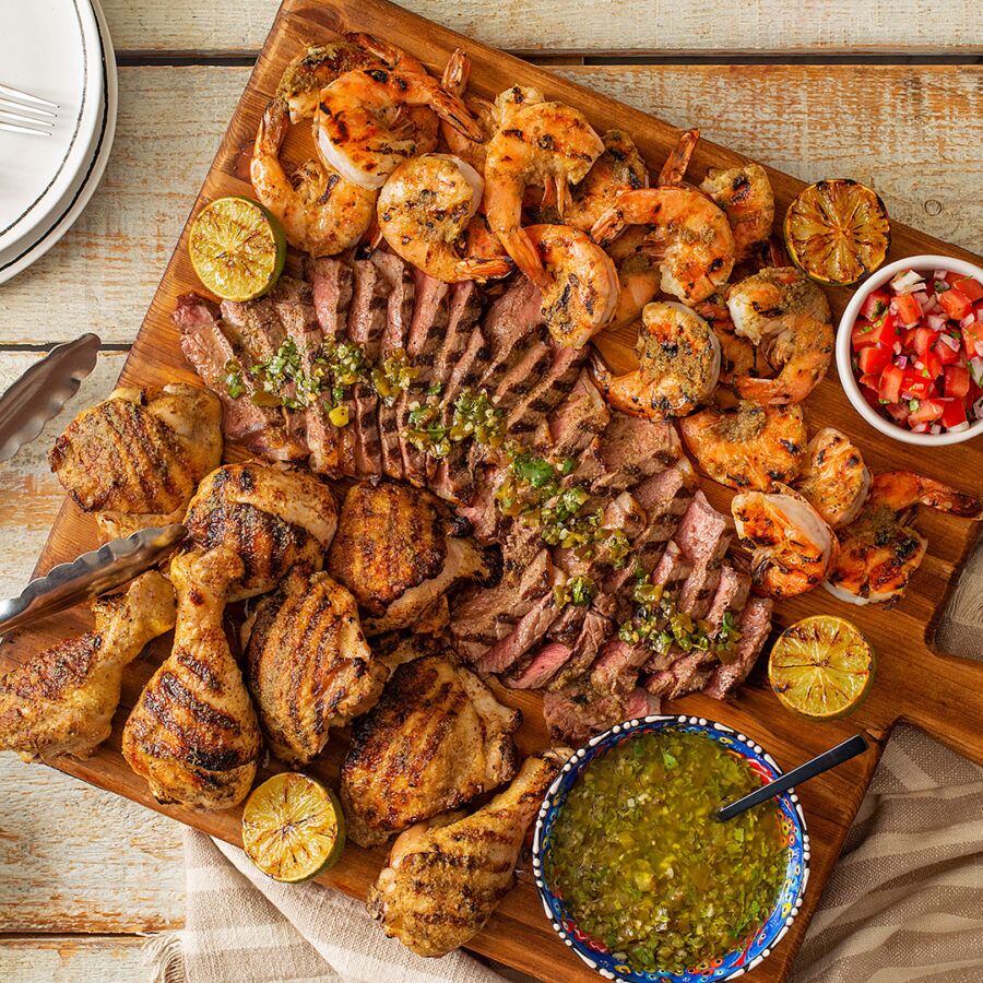 Plato de parrillada